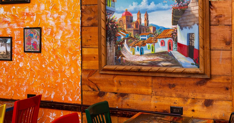 Interior,  dining area