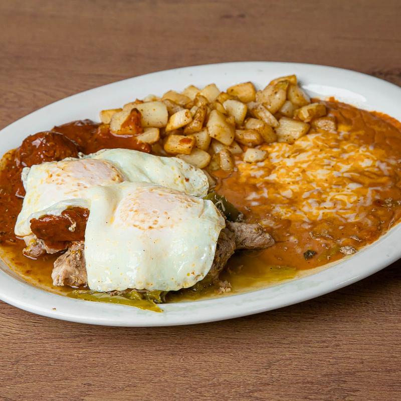 menu item 2 of 3, Huevos Rancheros