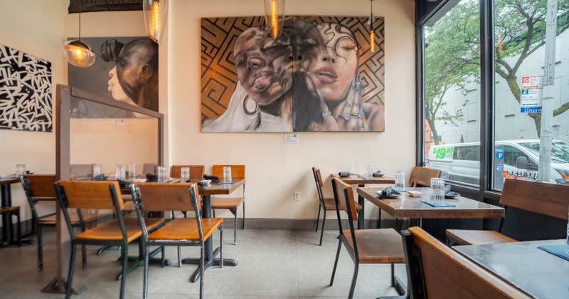 Interior dining area