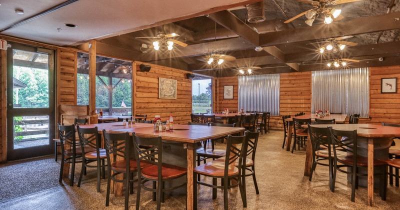 Interior seating area