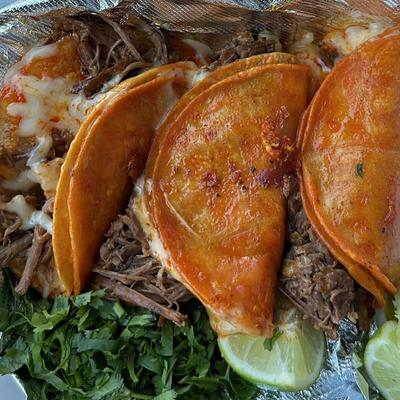 Birria tacos.