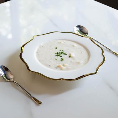Clam Chowder Soup.