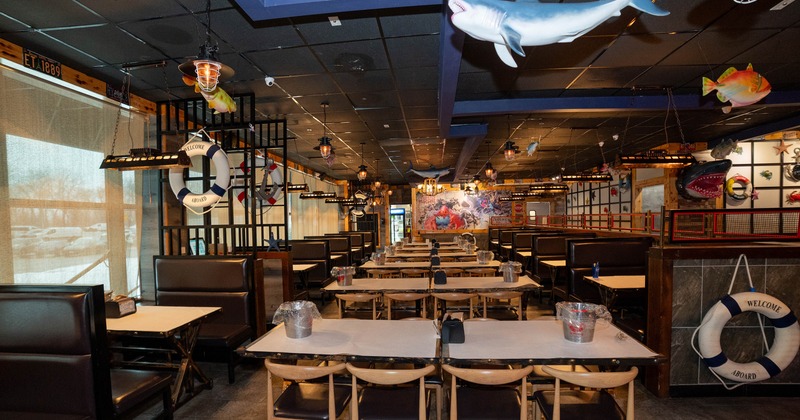 Interior seating area