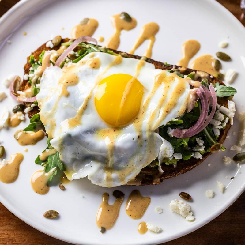 menu item 3 of 10, Avocado Toast* (V, GF)