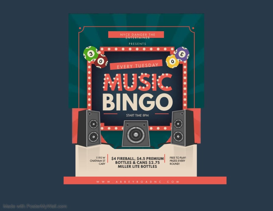 Music Bingo event photo