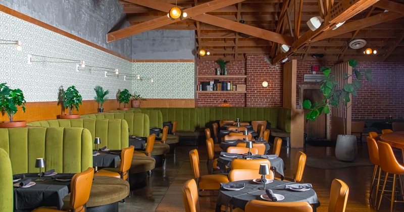 Interior, dining space