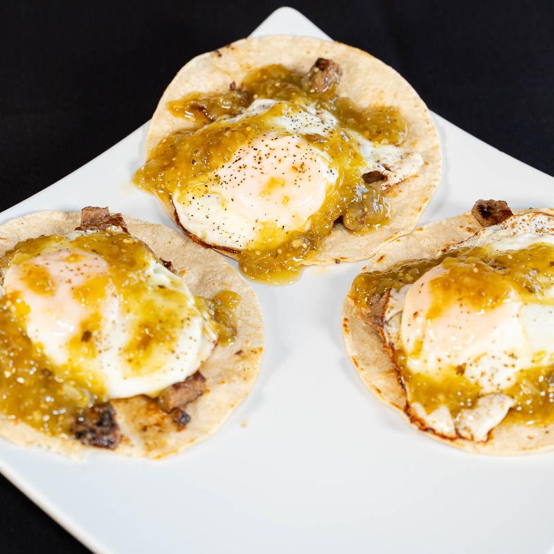 menu item 46 of 46, Steak and Egg Tacos