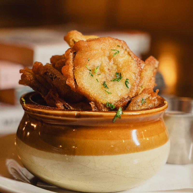 Tempura Pickle Chips photo