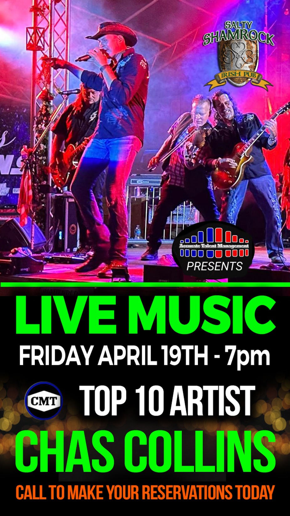 Salty Shamrock Irish Pub Events