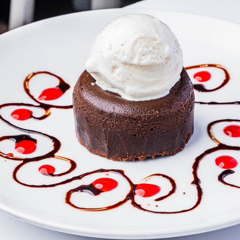 menu item 15 of 31, Molten Chocolate Cake