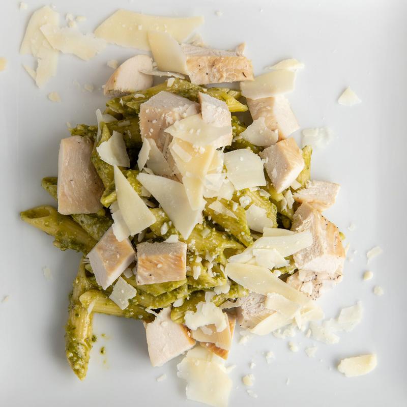 Chicken Pesto over Penne photo