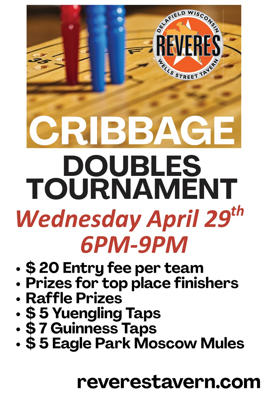 Doubles Cribbage Tournament event photo