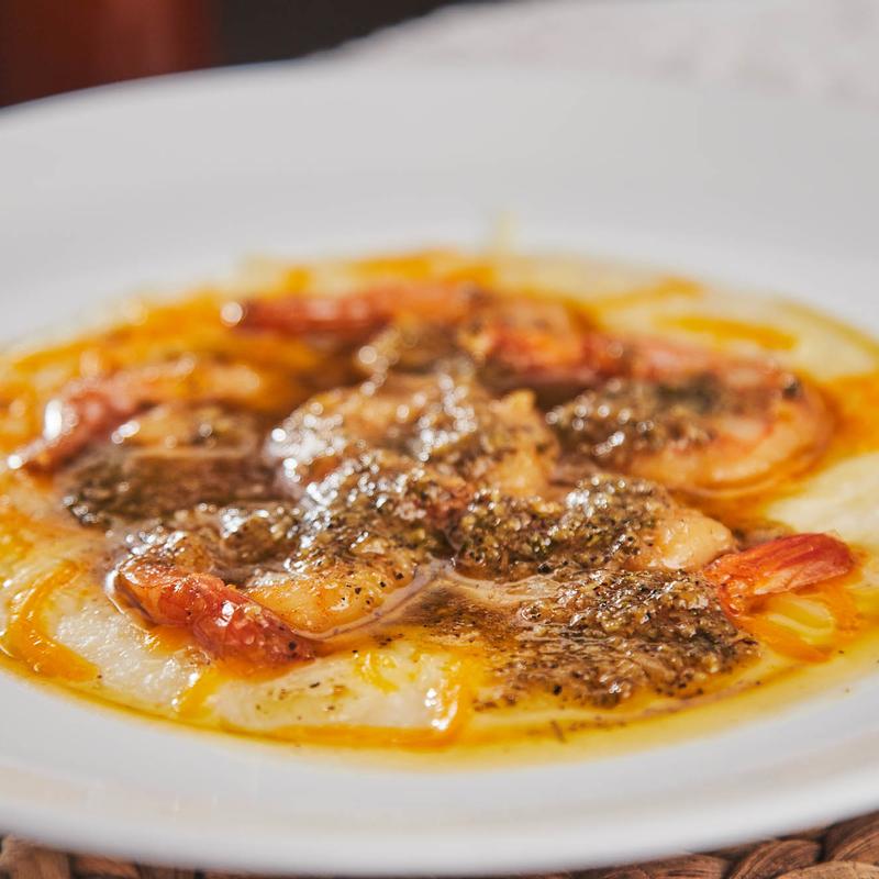 Shrimp & Grits, Eggs photo