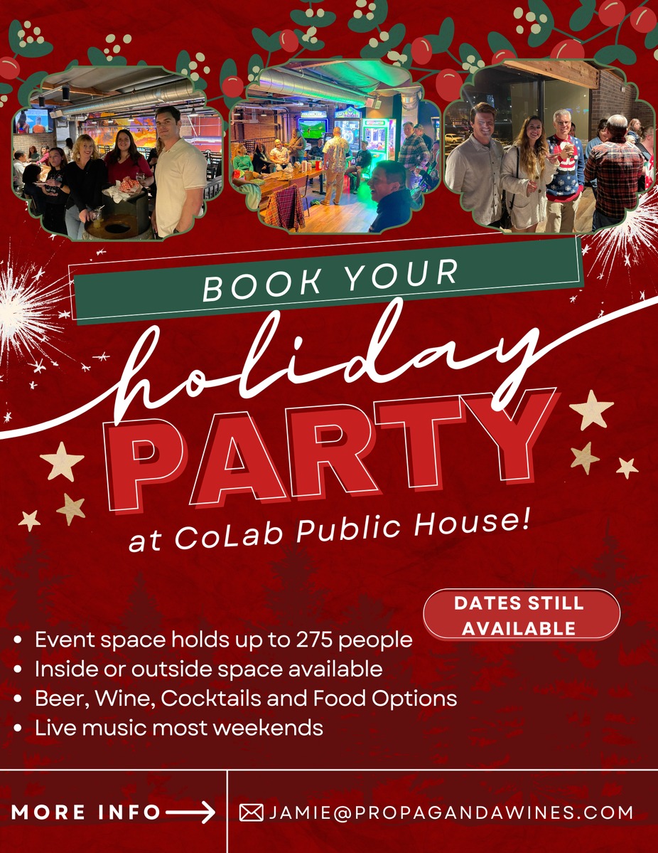 Book your Holiday Party with Us! event photo