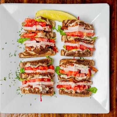 Turkey Club, top view.