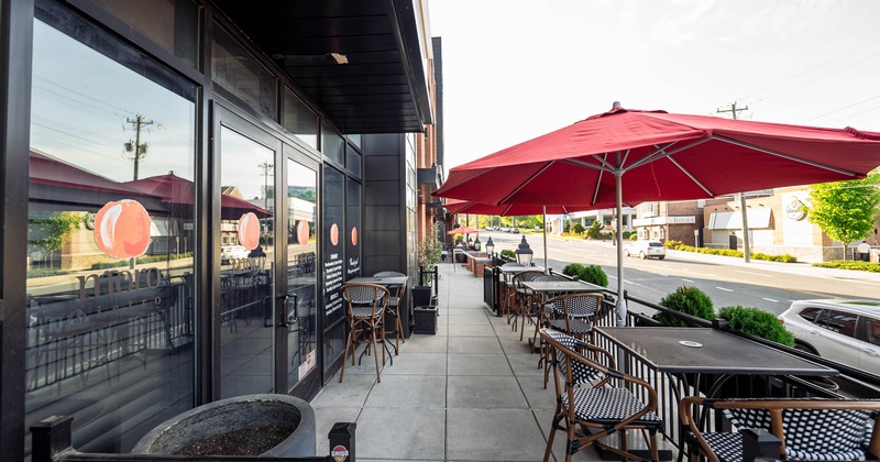 Exterior seating area