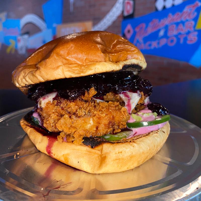 Big Blueberry Chicken Sandwich photo