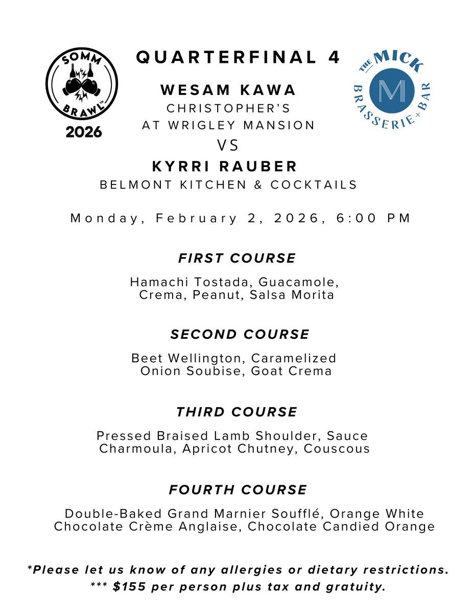 🍷 SOMM BRAWL 2026 – Quarter Final 4 event