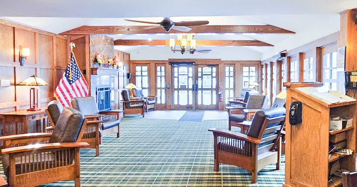 Interior, chairs with brown leather cushion
