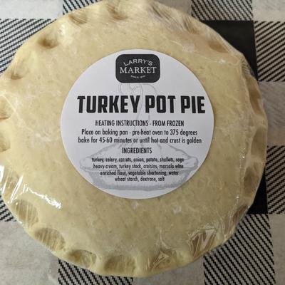 Frozen turkey pot pie