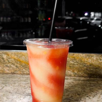 Strawberry Mango Slushie.