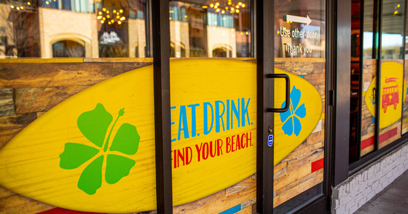 Decorations on the window