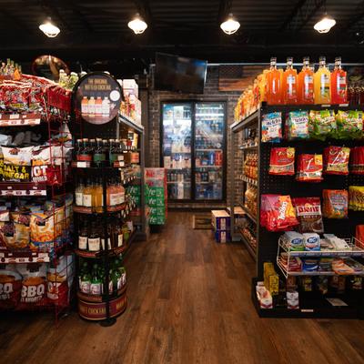 The interior of Georgetown Liquor and Spirits.