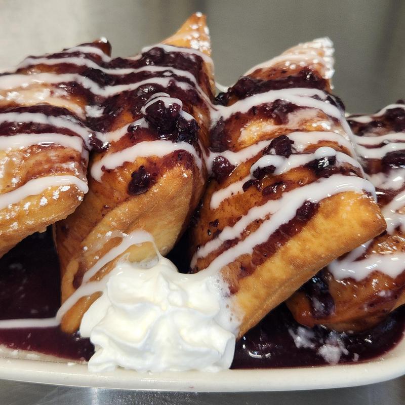 Blueberry Jam Beignets photo