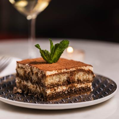 Tiramisu dessert.
