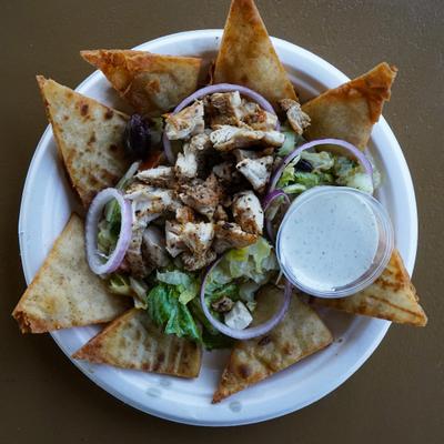 Greek nachos.