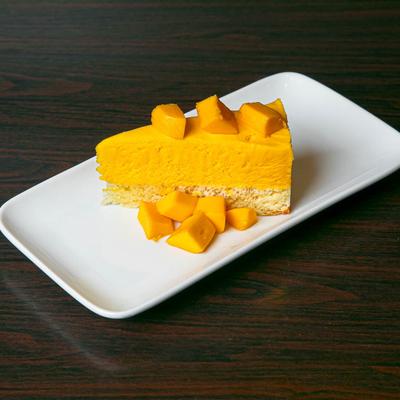 Mango Mousse Cake.