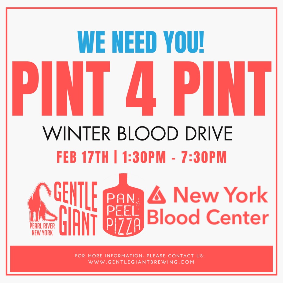 PINT 4 PINT  - WINTER BLOOD DRIVE! event photo