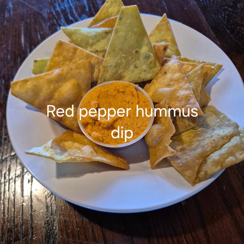 Red Pepper Hummus Dip photo