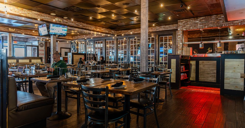 Interior, dining area