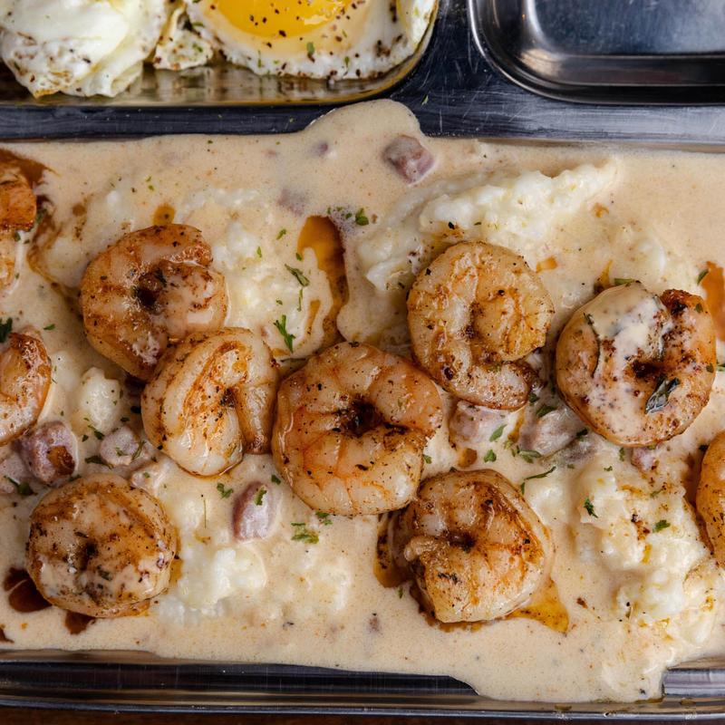 menu item 3 of 26, Shrimp & Grits (GF)
