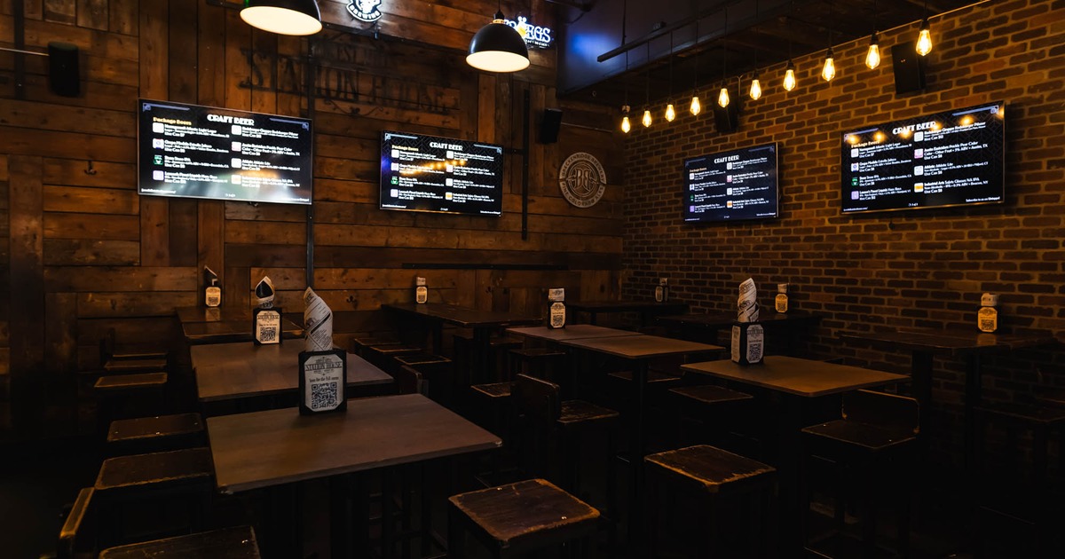 Interior seating area