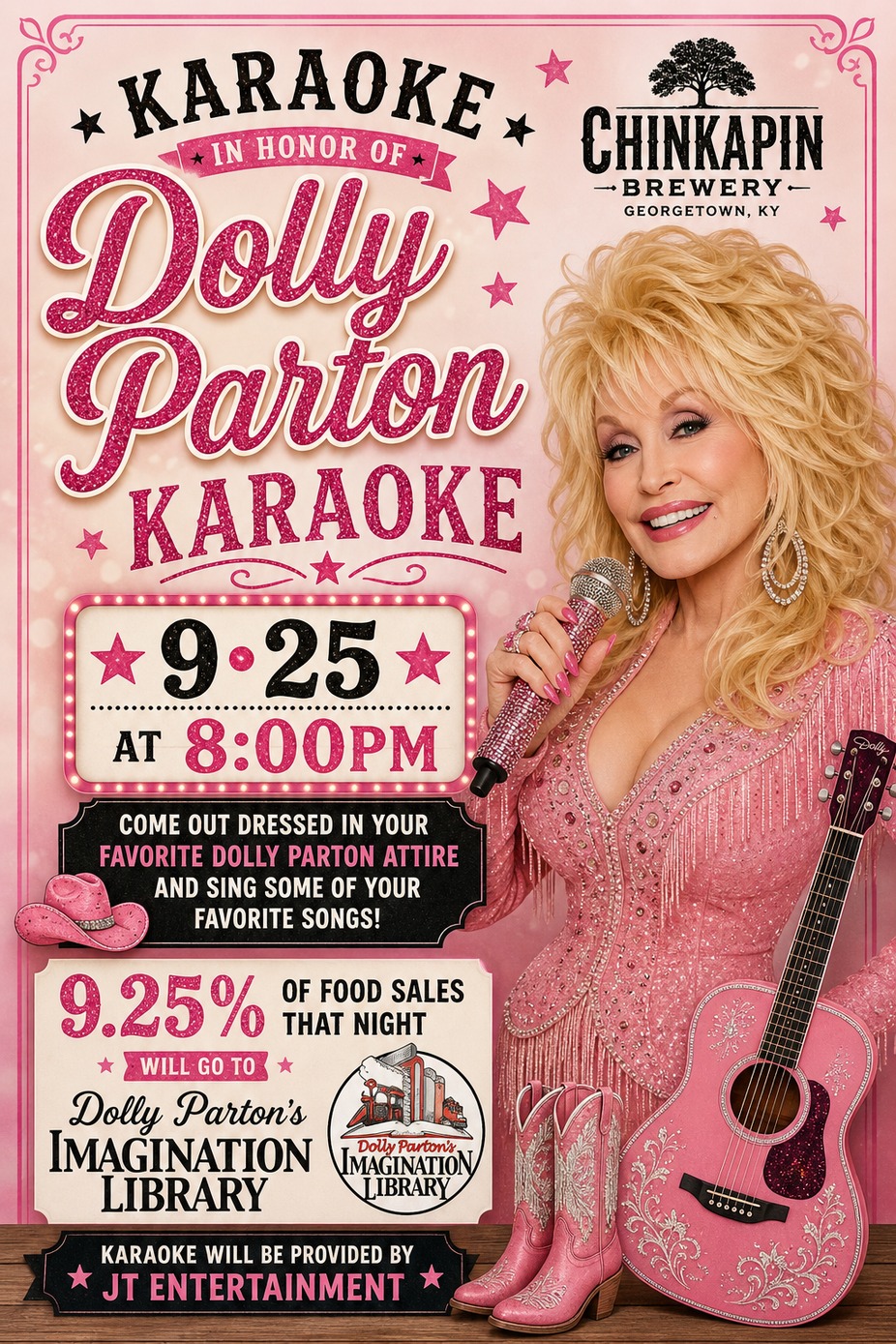 🎤✨ DOLLY PARTON KARAOKE! ✨🎤 event photo