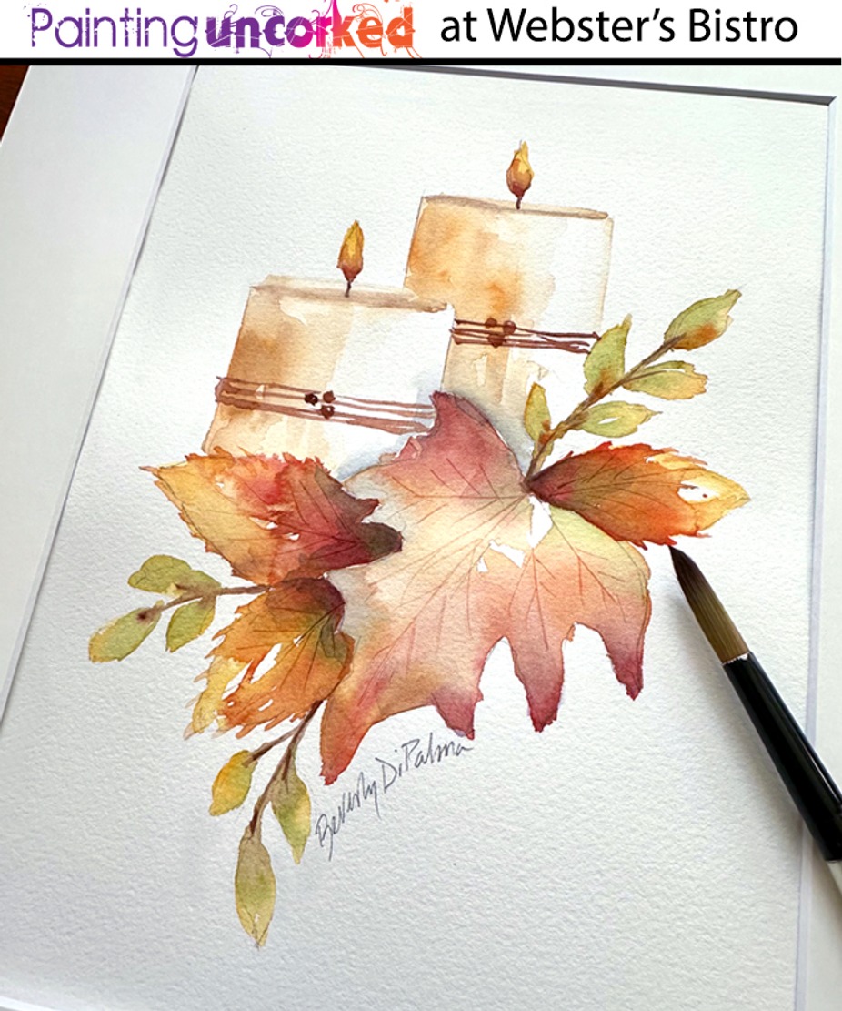 OCTOBER PAINT NIGHT & DINNER event photo