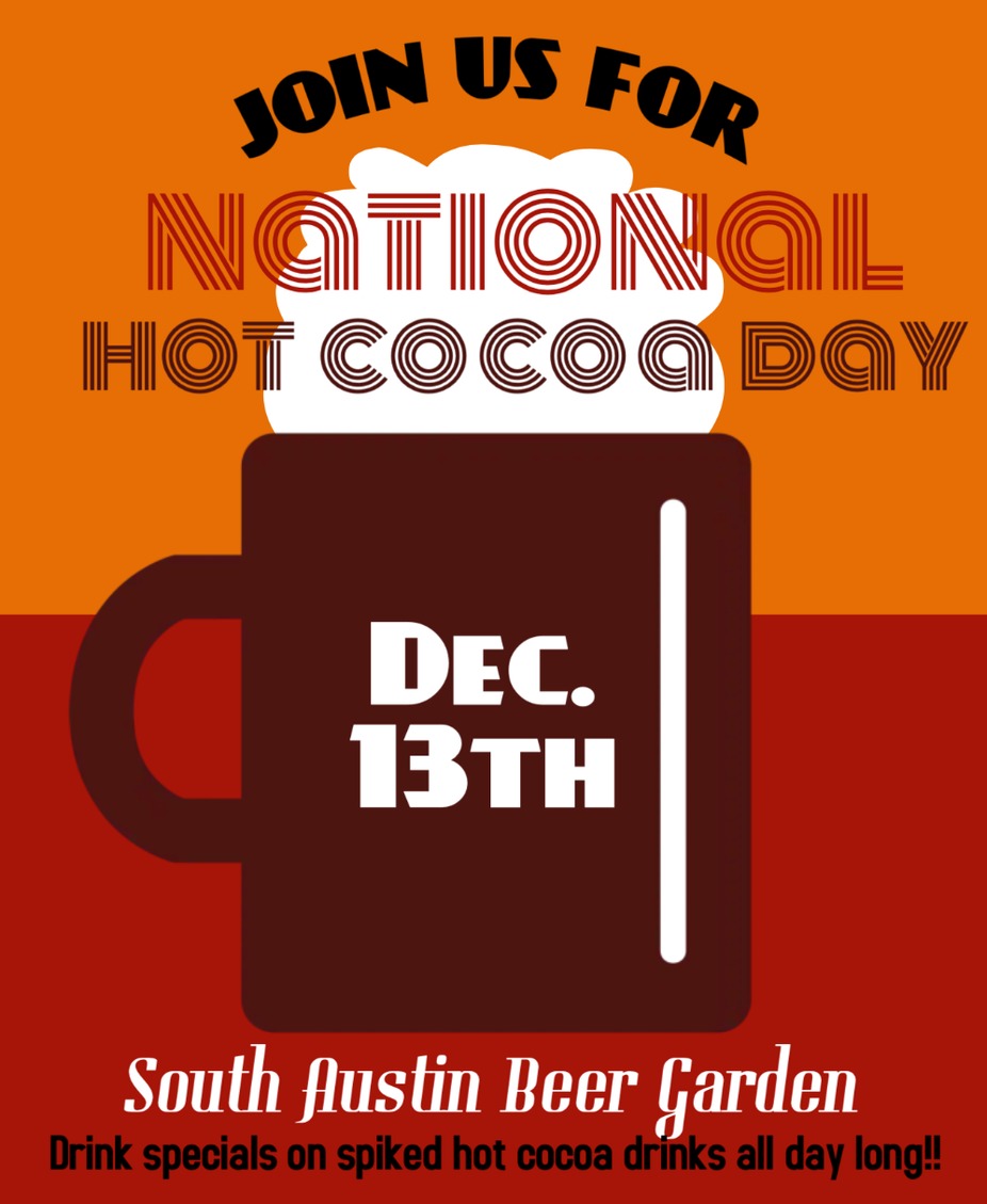 National Hot Cocoa Day event photo