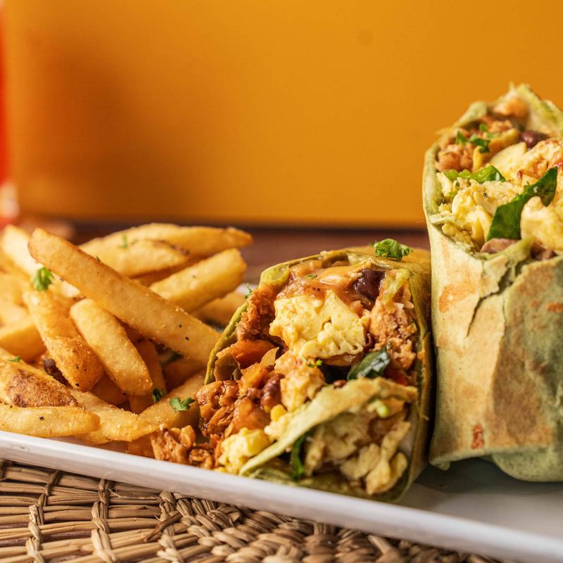 Southwest Salmon Burrito photo