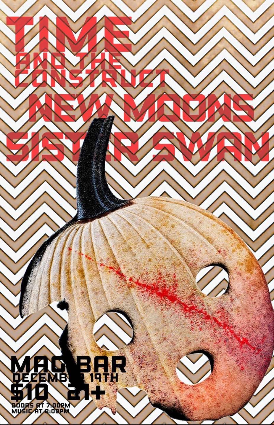 New Moons - Time and the Construct - Sister Swan at Mag Bar!! event photo