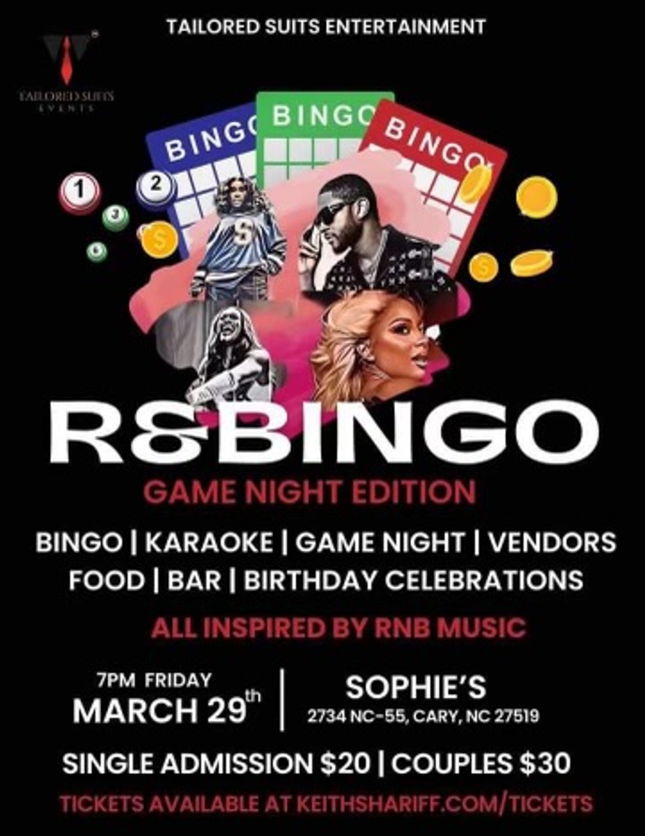 R&Bingo Game Night Edition event photo