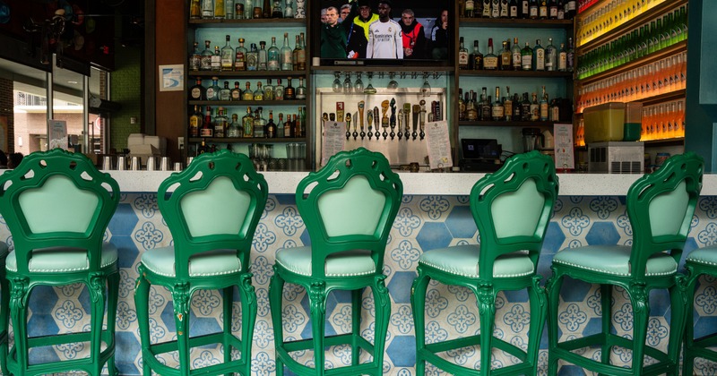 Interior, bar area
