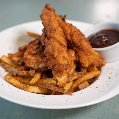 Chicken Tenders Plate.