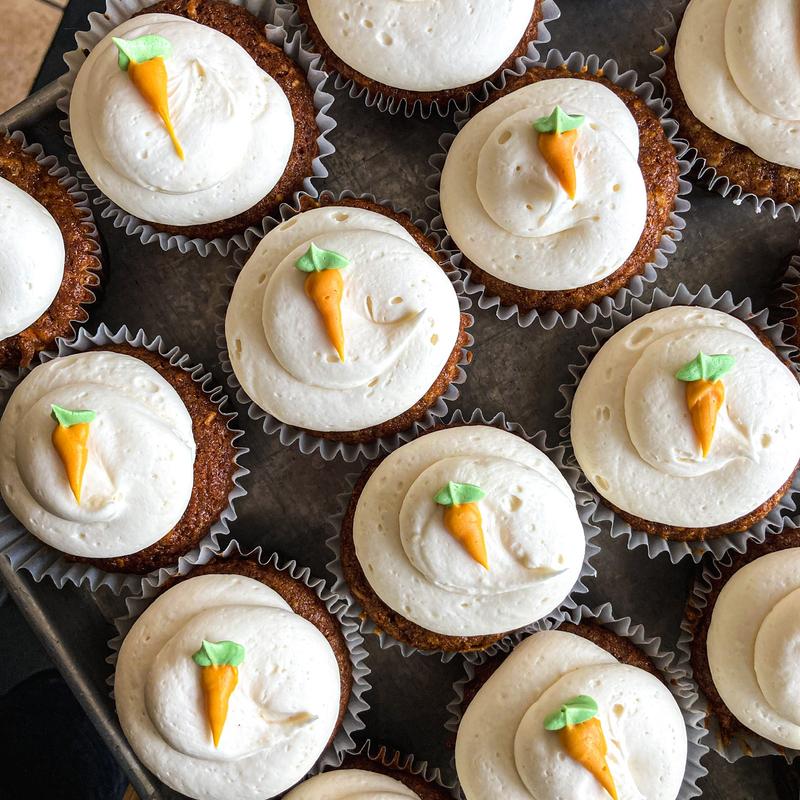 Carrot Cake Cupcake (GF, NF) photo