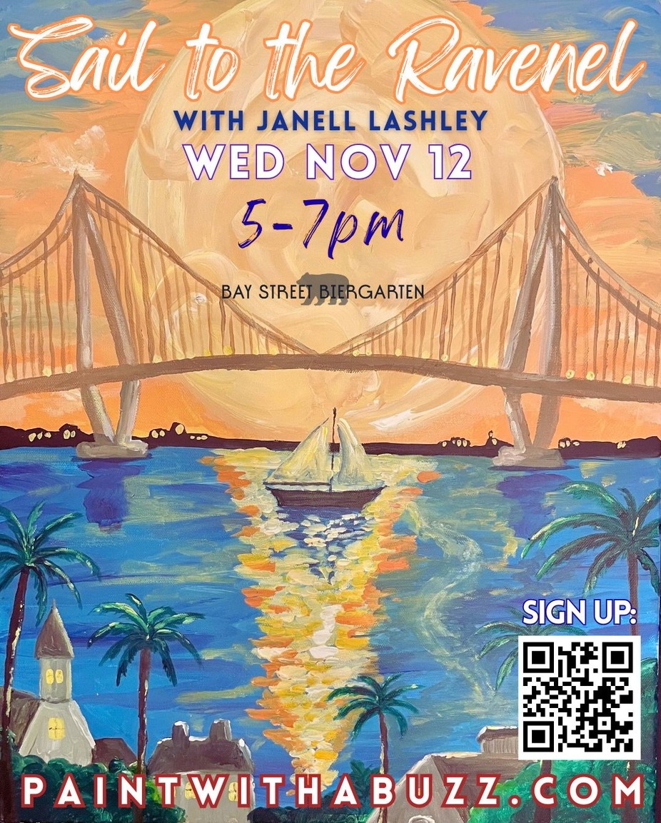 Paint W/ A Buzz: Sailing To The Ravenel event photo