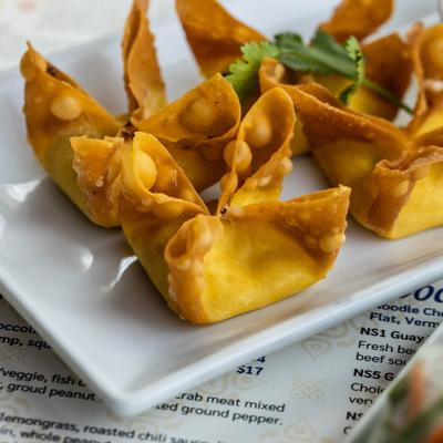 Crab Rangoon.