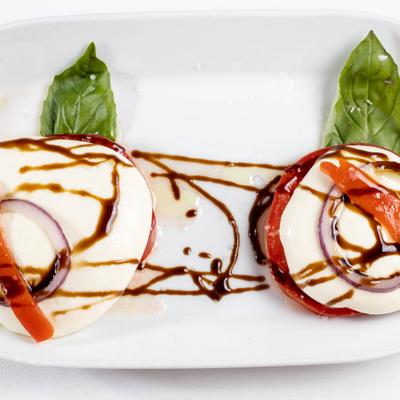 Burrata salad.