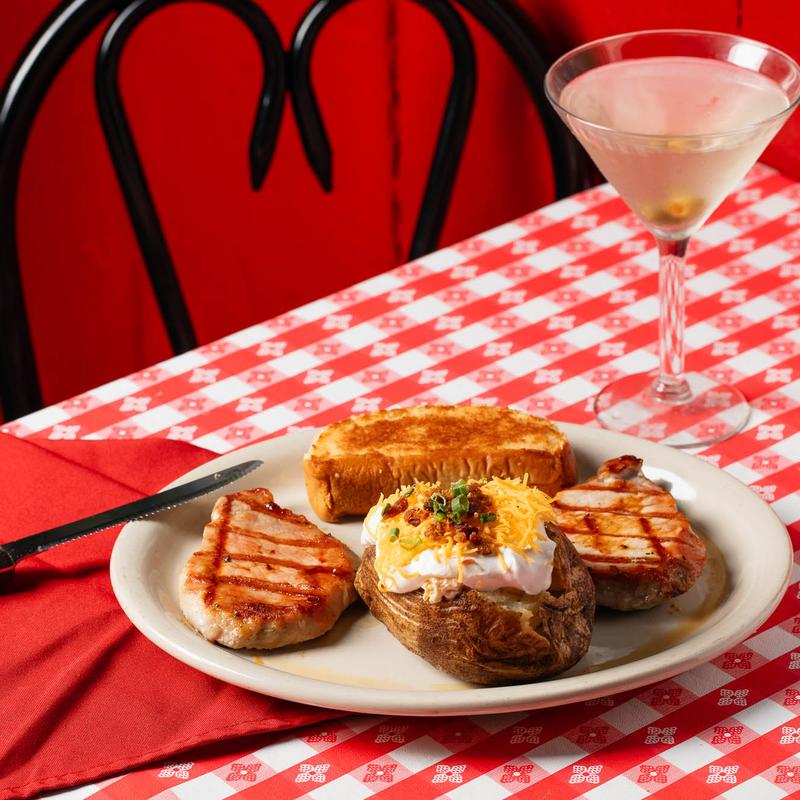 Center Cut Pork Chop Dinner photo