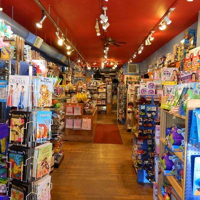 Little Richard's Toy Store - interior photo.